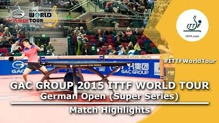 German Open 2015 Highlights: GU Ruochen vs LI Qian (1/4)