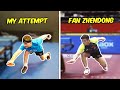 5 Best Shots In Table Tennis History Recreated!