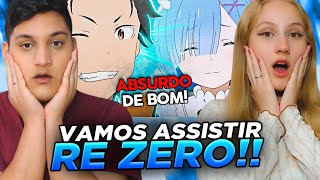 REACT EM CASAL - O Anime que VAI TE SURPREENDER! (Cronosfera)