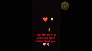 I ain't expect this..😳 #emoji #crush