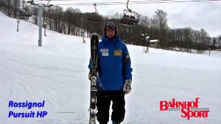 Rossignol Pursuit HP Ski Test 2014/15 w/ LB McVicker