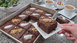 TURSKI ČOKOLADNI KOLAC recept koj ke Ve impresionira /Turkish Chocolate Moist Cake recipe a must-try