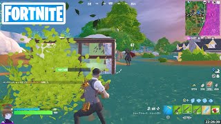 茂みに隠れてから10秒以内に敵に攻撃を当てる【フォートナイト Fortnite】