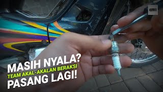 Honda Supra X 100 Tidak Hidup Busi Mati - MaVlog1 - Problematika pertama yang kerekam