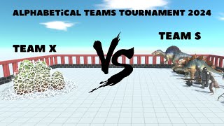 Alphabetical Teams Tournament 2024 ARBS | Animal Revolt Battle Simulator