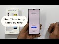 Samsung Galaxy A15 5G - First Time Setup for Beginners