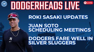 DodgerHeads Live: Roki Sasaki & Juan Soto updates; potential Dodgers trades for starting pitcher