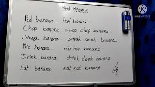 PEEL BANANA An Action song