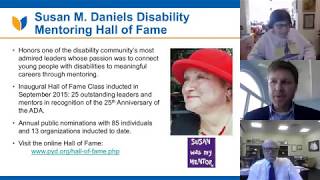 Susan M. Daniels Disability Hall of Fame: Induction Ceremony for the Class of 2019
