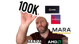 So close to 100K! AMD, SOUN, MSTR, MARA, IONQ