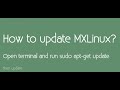 How to update MXLinux