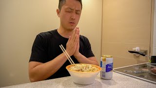 ファミマの【ラーメン荘 歴史を刻め】監修「豚骨醤油 豚ラーメン」食べてみた