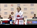 semi final female kumite 55 kg anzhelika terliuga karate 1 premier league fukuoka 2023