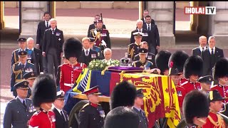 Así fue el cortejo fúnebre de la reina Isabel hasta el Westminster Hall | ¡HOLA! TV