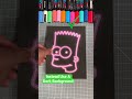 Never Draw The Glow Effect This Way! 😡 #drawing #art #poscamarkers