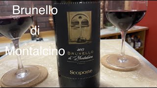 Tasting Wine reviews Fattoria Scopone Brunello di Montalcino
