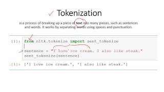 What is Tokenization in NLTK