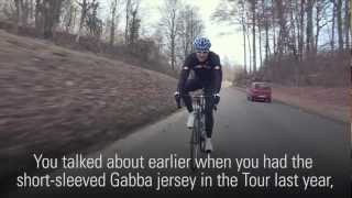 Haussler testing the Gabba LS Jersey