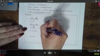 Day 3 Notes - Ionic Compounds containing a transition metal