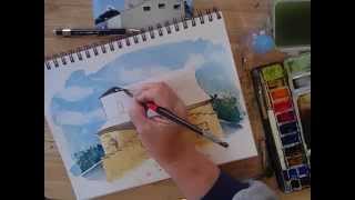 Watercolor Sketching Part 2 BONUS VIDEO - with Cathy Johnson