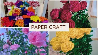 പെരുന്നാൾ ഡെക്കറേഷൻ #flowers making #paper craft #VIJUMEDIAS