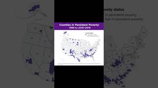 US Counties in Poverty - Unable to Climb Out