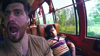 বিদেশি যাএী যখন বাংলাদেশের বাসে BD BUS LOVER