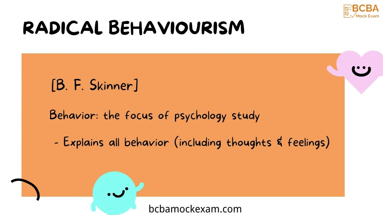 A03: Radical Behaviorism, Mentalism | BCBA Exam Study Guide | #bcba # ...