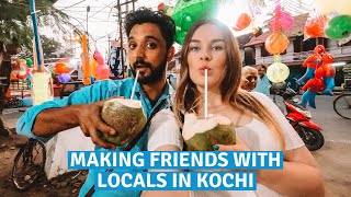 Making Friends With Locals In Kochi, India 🇮🇳