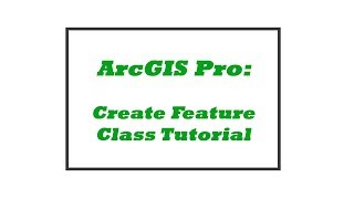 ArcGIS Tutorial: How to create polygons, lines, and point features
