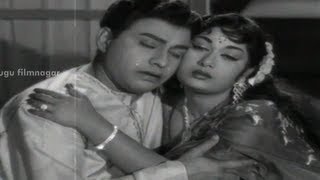 Manushulu Mamathalu Movie Songs - Ninnu Chudani Song - ANR, Savitri, Jaggaiah