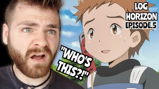 HE IS IN DANGER?!!! | Log Horizon - Episode 5 | ANIME REACTION!