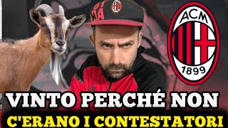 🤬BRUTTE CAPRE ‼️VINTO PERCHÉ NON C'ERANO I CONTESTATORI 🤬JUVENTUS-MILAN CONCEICAO È QUESTO