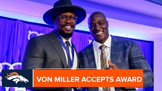 Von Miller honored for work with Von's Vision at 2019 Jefferson Awards