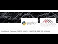 Data Analytics Course: SQL Commands Using Python Part 1 (Fall 2020)