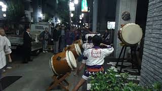 【元宿神社例大祭】寿太鼓＜荒川新開太鼓＞2018.9.8