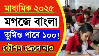 মাধ্যমিক বাংলা ২০২৫: বাংলাতে তুমিও পাবে ১০০!/ যাঁরা সারা বছর পড়াশোনা করনি, তাঁদের জন্য রইল পরামর্শ