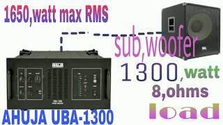 ahuja 18 inch 1300 watt speaker price