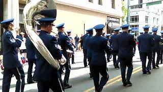 The US Air Force Heritage of America Band at NATO Parade, 2023
