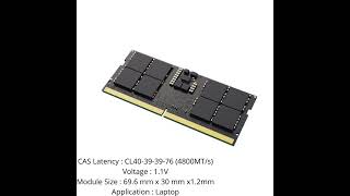 SODIMM LEXAR 16GB DDR5 1Rx8 PC5 4800BB-SA1 #umahit #tokokomputer #tokoonline #hardware