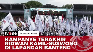 Lapangan Banteng Dipenuhi Pendukung RK-Suswono | Breaking News tvOne