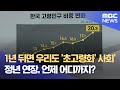 1년 뒤면 우리도 '초고령화' 사회·· 정년 연장, 언제 어디까지? (2024.11.11/뉴스데스크/대구MBC)