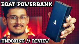 boAt 20000 mAh Power Bank (20 W, Quick Charge 3.0, Power Delivery 2.0) || Unboxing \u0026 Review