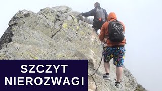 Wypadki w Tatrach. Jak przygotować się w góry? Apel do osób, które idą w Tatry.