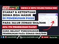 Pemenuhan Pagu Dijalur Zonasi SMA/SMK | Syarat & Ketentuan Yang Wajib Dipenuhi! PPDB Jatim 2024