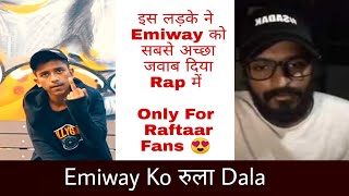 Best Reply to Emiway Bantai | #GullyBoy | #Raftaar | Latest Reply Rap