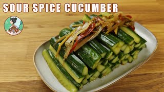 Why didn´t I know this recipe earlier | Sour spice cucumber recipe | Danish Living