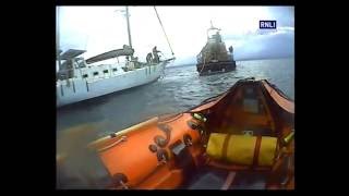 Larne RNLI rescue four people from yacht in difficulty off Antrim coast hq