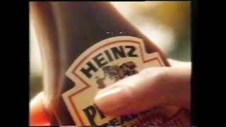 Heinz Ploughmans squeezable sauce UK TV 1980s advert