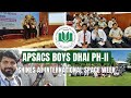 excellence of apsacs at international space week u0026 asian karate sokyokushin tournament